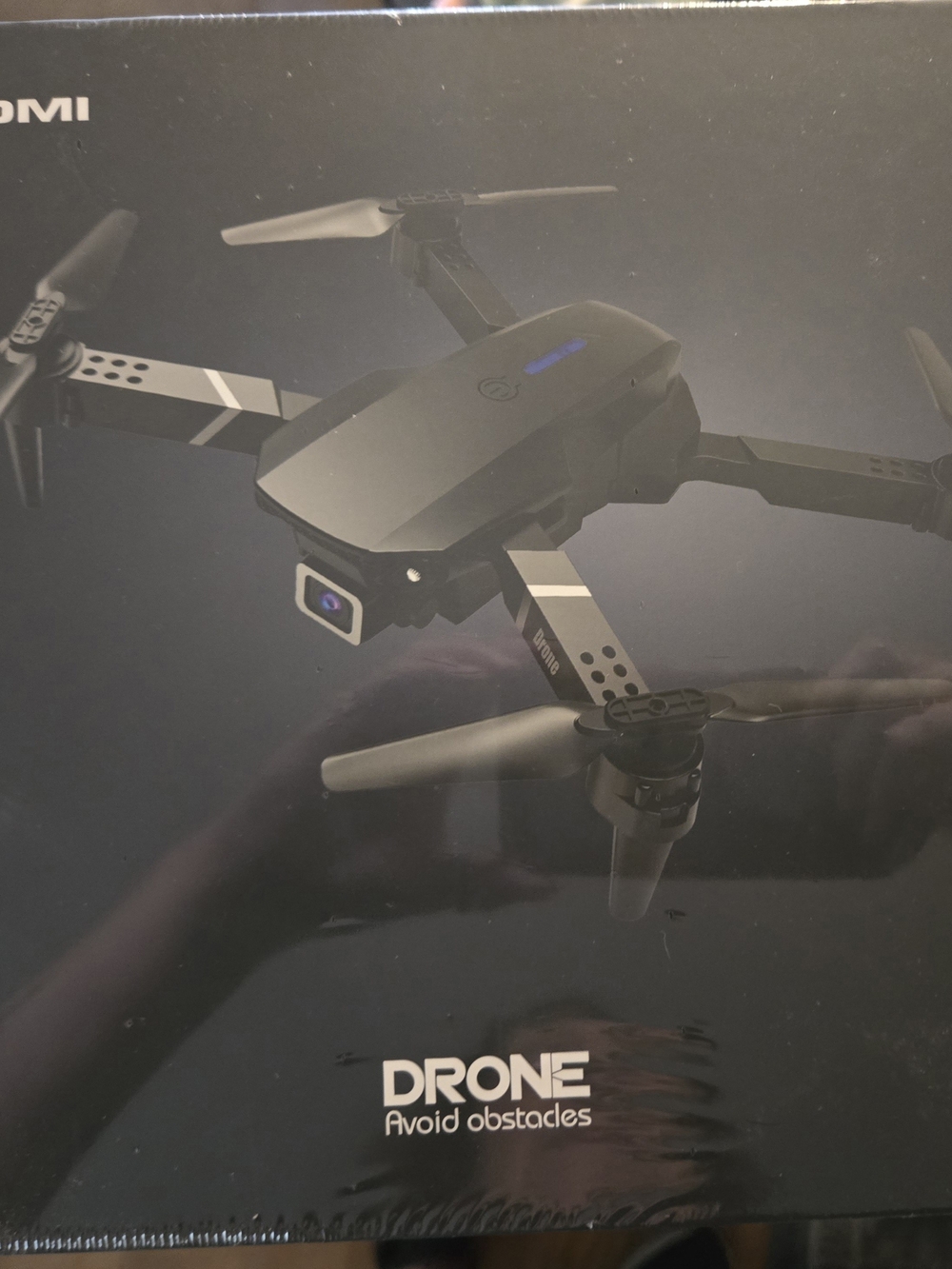 Avoid Obstacles - Black Camera Drone